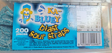Load image into Gallery viewer, Ka Bluey Sour Straps

